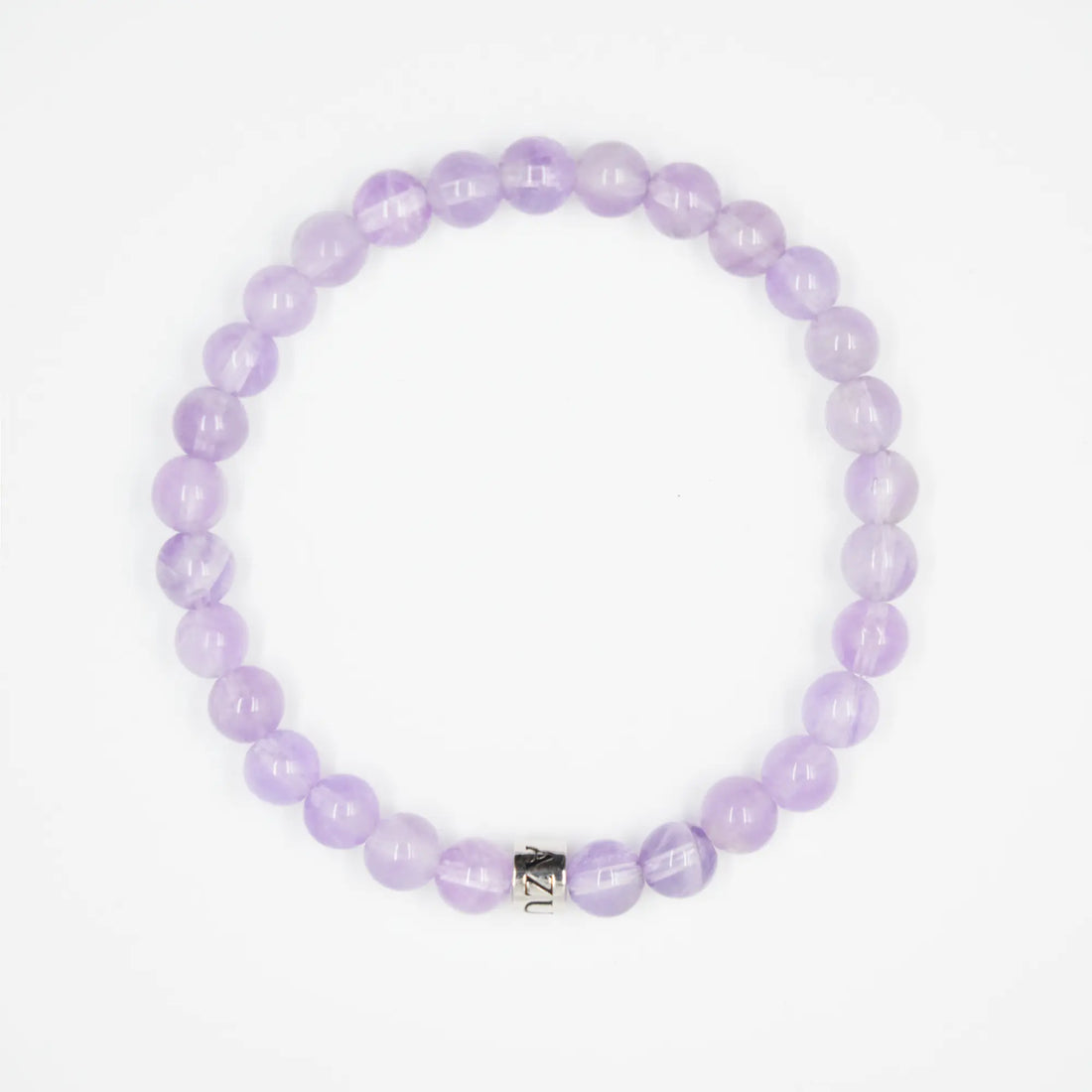 Lavender Amethyst Bracelet — Ethereal Clarity ( 6mm )