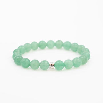 Aventurine Bracelet — Fortuitous Bloom ( 8mm )