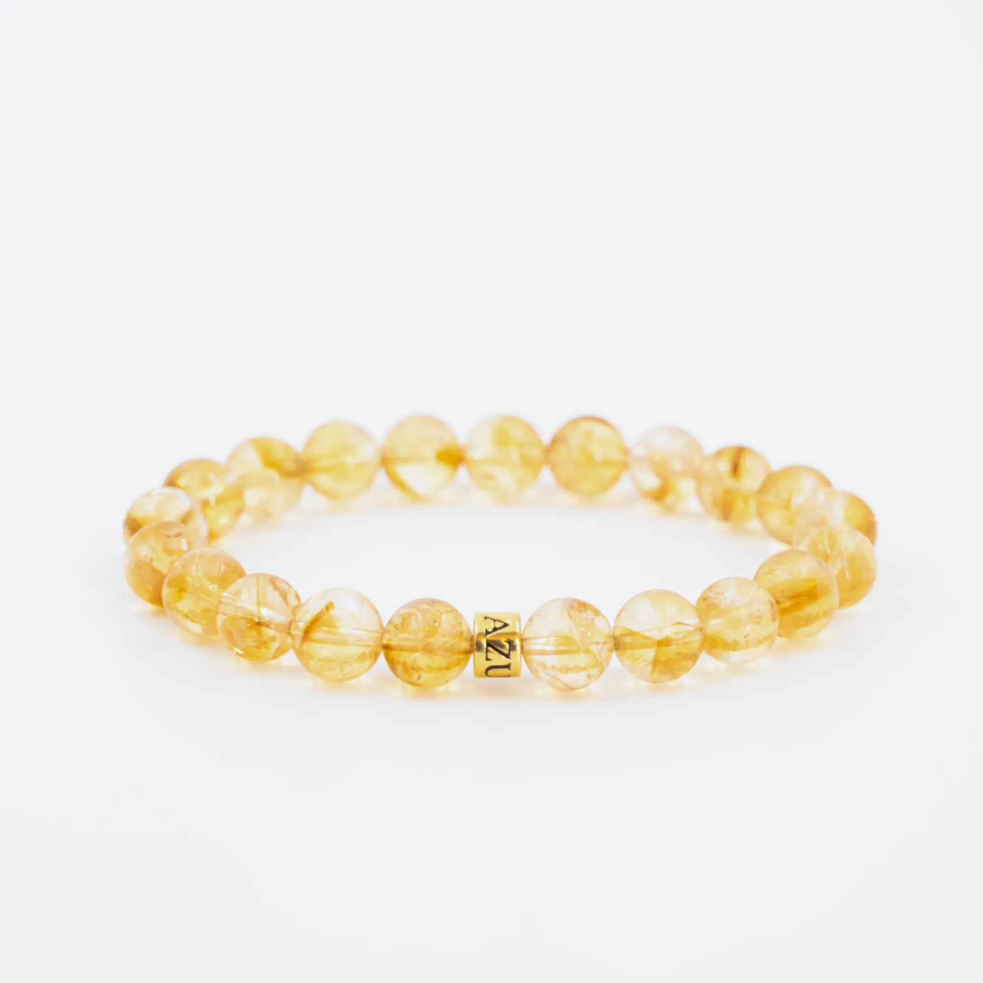 Citrine Bracelet — Golden Abundance ( 8mm )