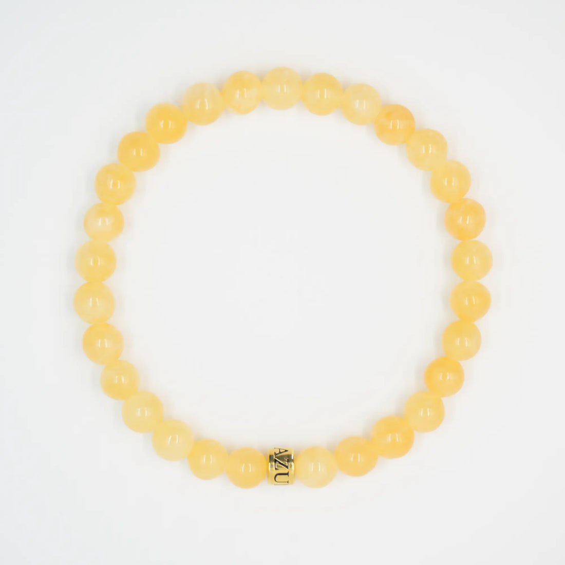Yellow Jade Bracelet — Fortunate Poise ( 6mm )