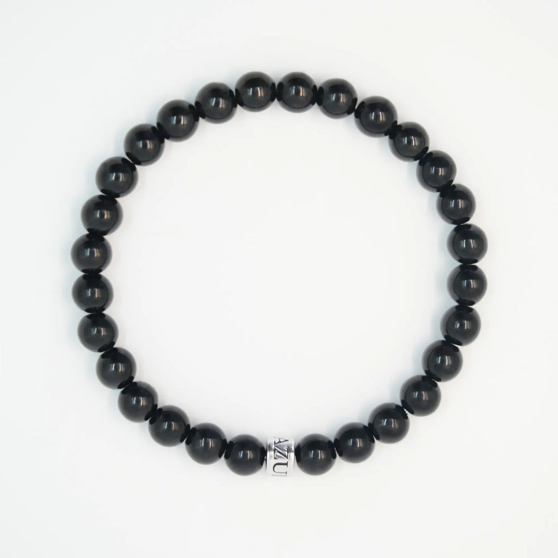 Black Tourmaline Bracelet — Rooted Shield ( 6mm )