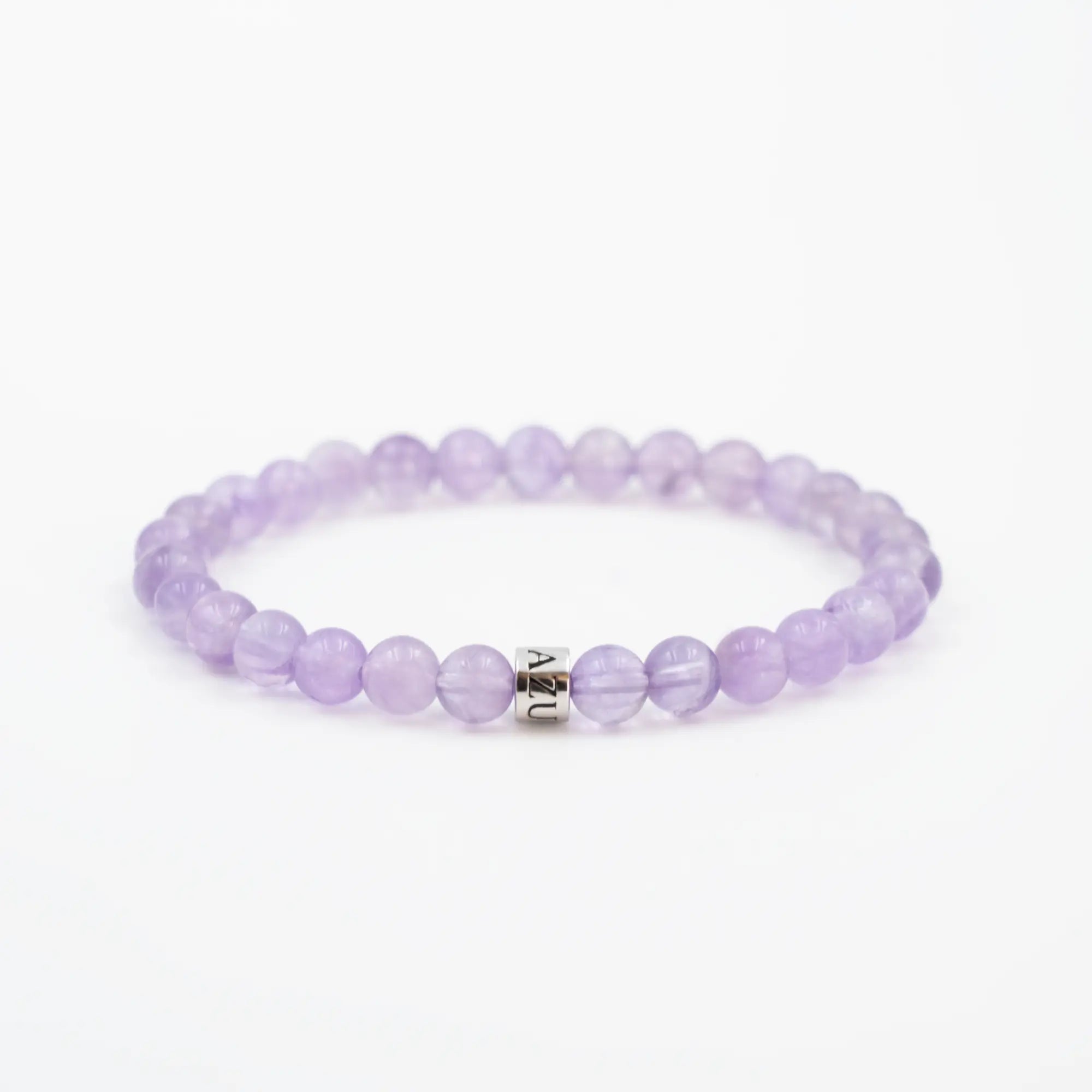 Lavender Amethyst Bracelet — Ethereal Clarity ( 6mm )