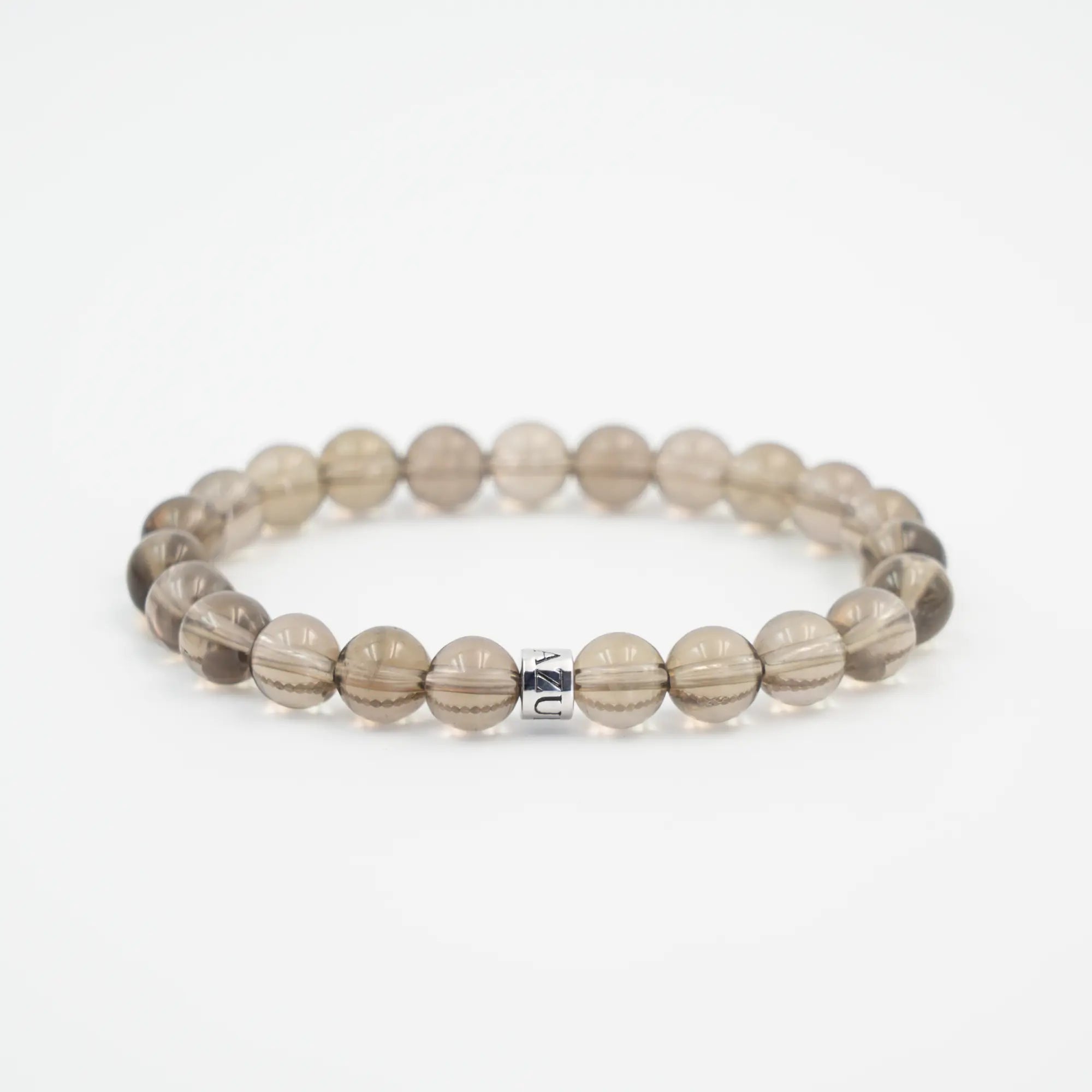 Smoky Quartz Bracelet — Rooted Clarity ( 8mm )