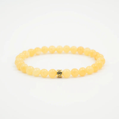 Yellow Jade Bracelet — Fortunate Poise ( 6mm )