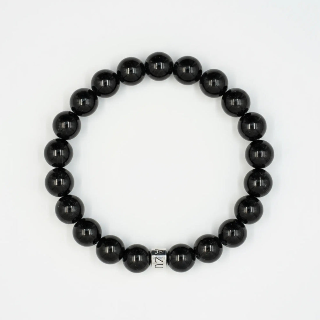 Black Tourmaline Bracelet — Earthen Ward ( 8mm )