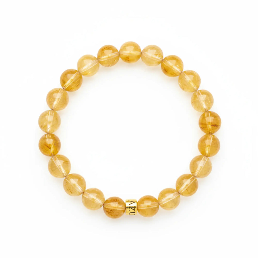 Citrine Bracelet — Golden Abundance ( 8mm )