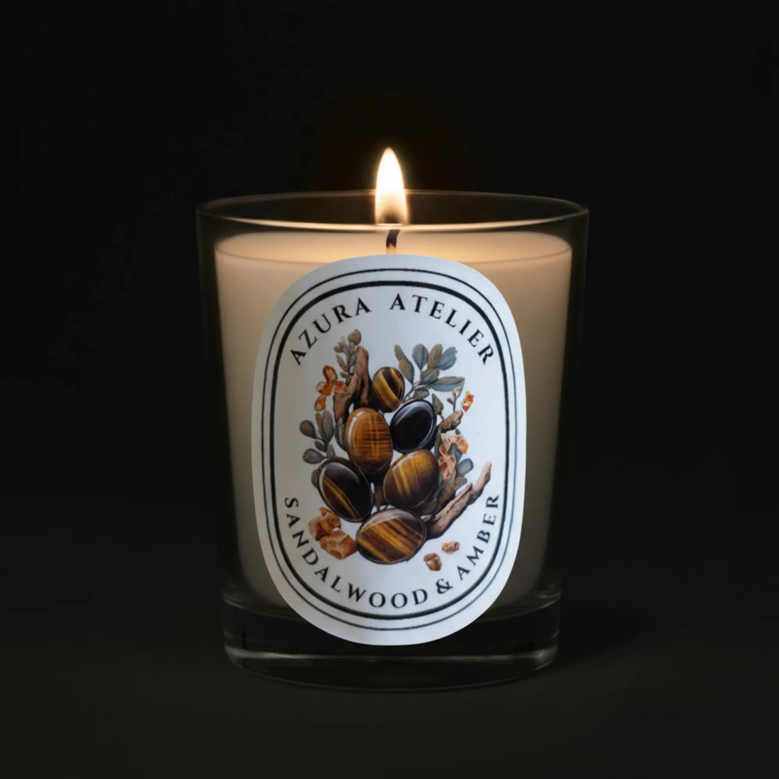 Sandalwood & Amber - Wooded Calm ( 190g )