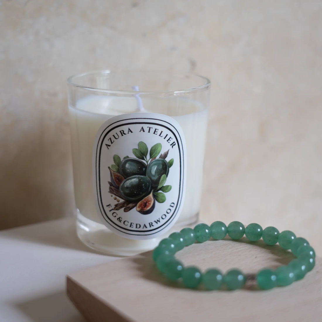Fig & Cedarwood × Aventurine — Luck & Renewal Set