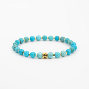 Turquoise Bracelet — Tranquil Protection ( 6mm )