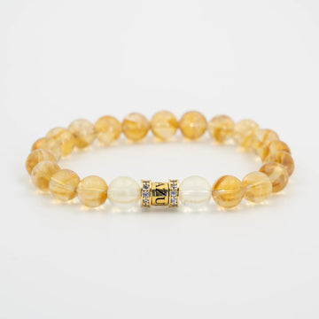 Citrine Bracelet — Radiant Fortune ( 8mm )