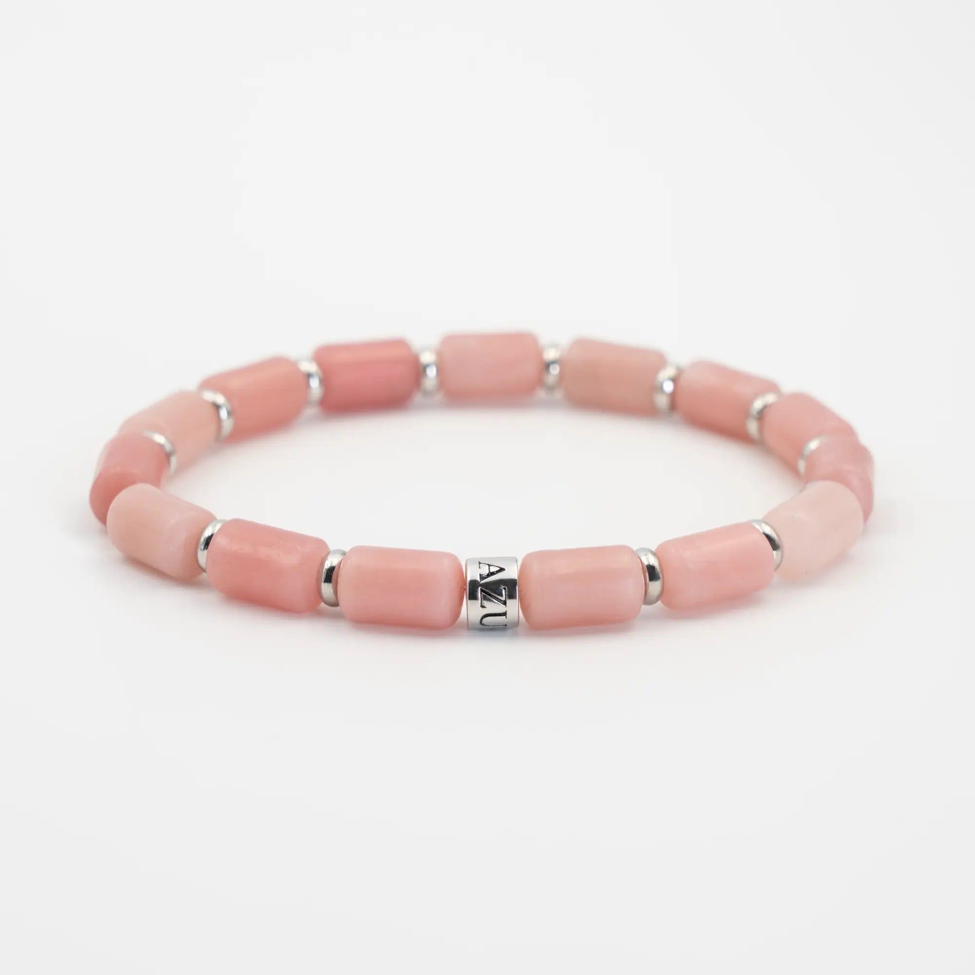 Pink Opal Bracelet — Rosy Solace ( 5mm )