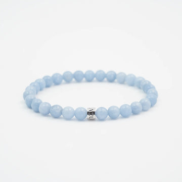 Angelite Bracelet — Divine Whisper ( 6mm )