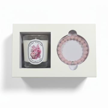 Roses & Lychee × Rose Quartz — Love & Harmony Set